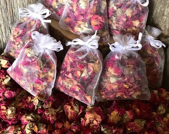 Set of 12 Rose Sachets