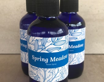 Espray ambientador Spring Meadow, Espray de aceite esencial totalmente natural