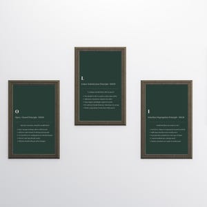 SOLID Principles Poster Set | Clean Code Reference, Software Design Wall Art (PDF) image 7