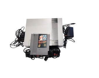 Nintendo Entertainment System, Video Game Console, Super Mario Bros., Two Controllers Included, Vintage