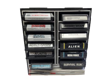 Atari Games #4, Assorted Games, Star Wars Empire Strikes Back, Spiderman, Amidar, Riddle of The Sphinx, Atlantis, Space Attack, Vintage