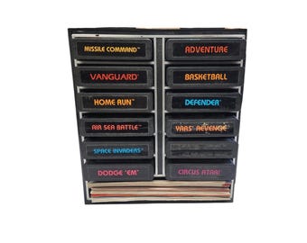 Atari Games #2, Assorted Games, Missle Command, Vanguard, Air Sea Battle, Space Invaders Basketball, Yars' Revenge, Vintage