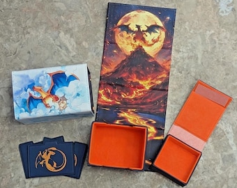 TCG Deck Box | Magnetic Card Storage Case