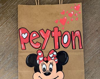 Bolsas de regalo personalizables pintadas a mano para cumpleaños, San Valentín, Pascua, Navidad o simplemente ocasiones especiales.