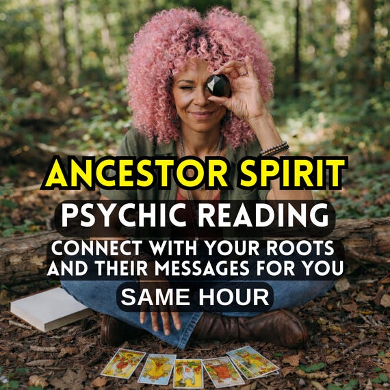 Ancestor Spirit Psychic Reading | Same Hour Medium Guidance