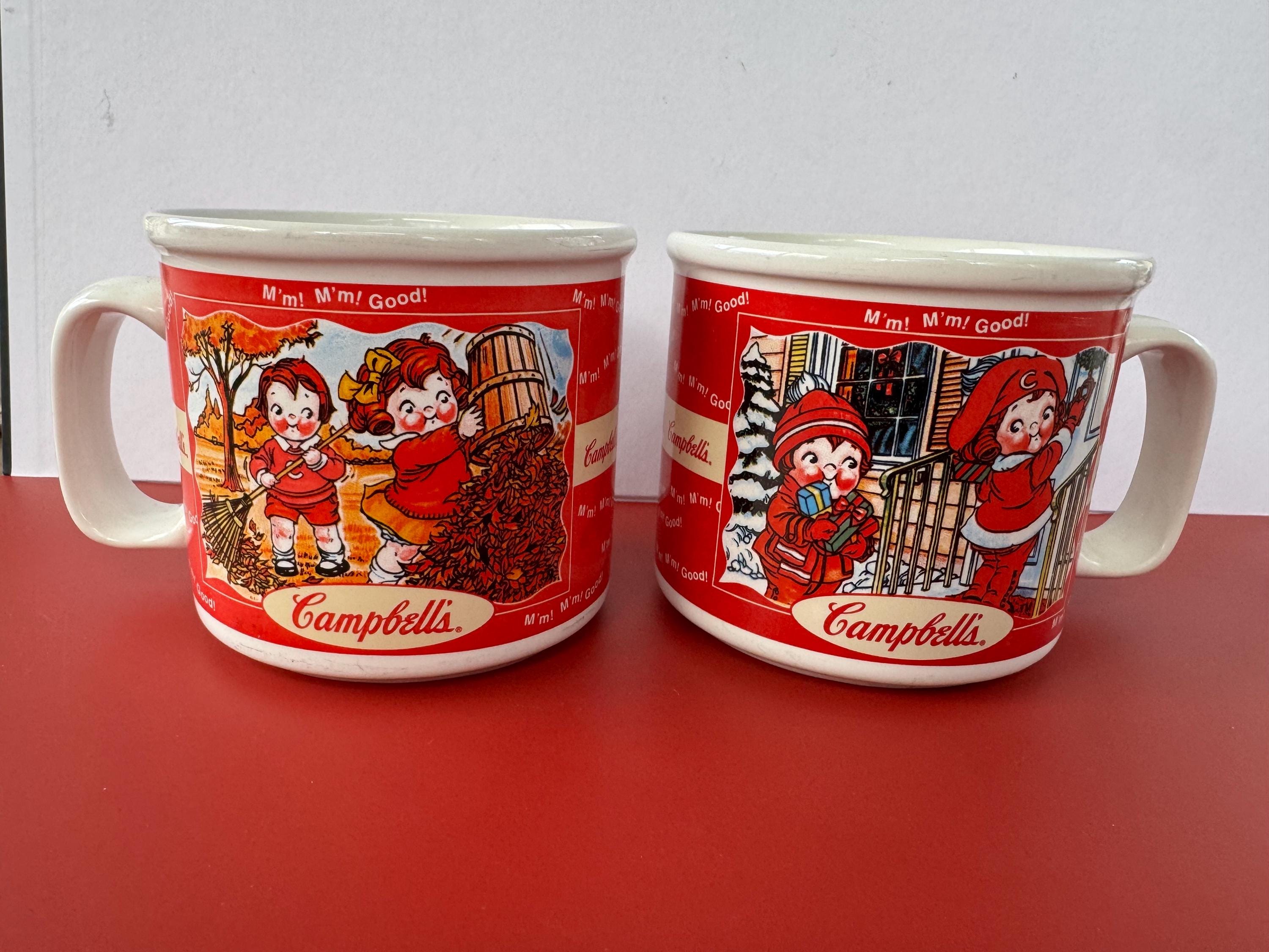 Campbell Soup Mug Set - Etsy