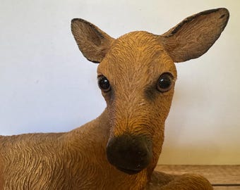 1980’s Home Interiors Doe Deer Figurine