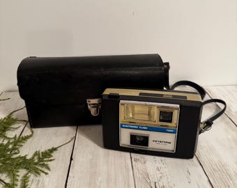 Vintage Keystone 725EF Film Camera Electronic Flash