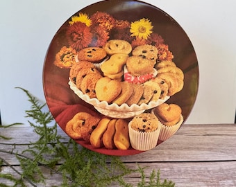 Vintage Americana Butter Cookies Cookie Tin