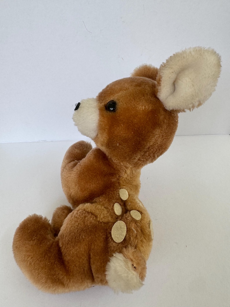 Peluche vintage de cervatillo con pecas de R. Dakin & Company imagen 8