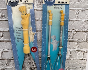 Vintage Pillsbury Doughboy Collectible Whisks Collection