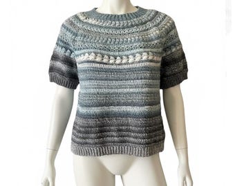 Wool Crochet Blouse