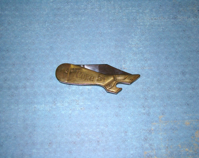 Coca Cola / Knife / Leg / Pocket Knife / Vintage Etsy