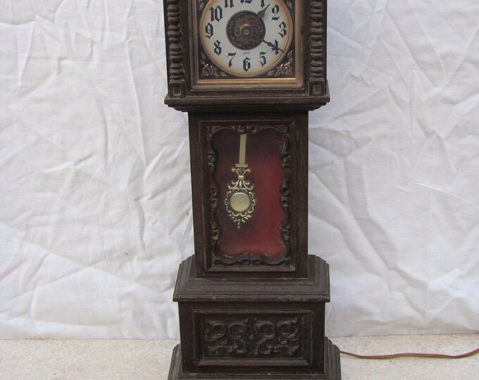 Vintage / Mini Grandfather Clock Etsy