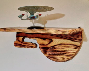 Enterprise D model shelf