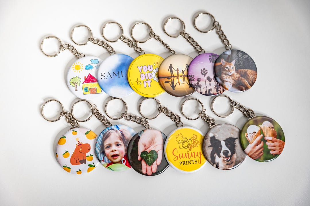 Photo Paper Keychain Custom Photo Keychains | 2.25