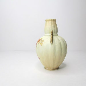 Antique Straus Rudolstadt Crown RW Germany Gourd Vase Early 1900's Beautiful Victorian Piece image 3