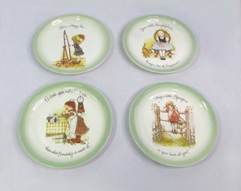 Holly Hobbie American Greetings Collector's Edition Plates -  1972 Vintage - Choice of 4