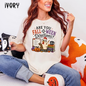 Sei un insegnante di Fall-O-Ween? Maglietta divertente con pollo per insegnanti, maglietta per la classe di Halloween, maglietta con grafica autunnale per insegnanti, regalo per insegnanti