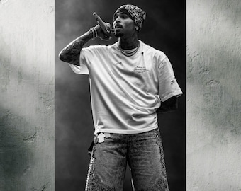 Chris Brown Poster, RnB Photography Fine Art, Singer Museum Grade Wall Art