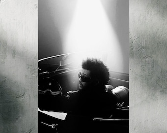 Weeknd Poster, XO Photography Fine Art, Singer Museum Grade Wall Art