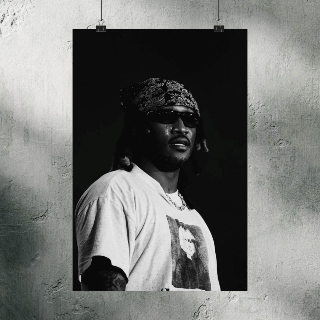 Future Poster, Rapper Vintage Photography Fine Art, Museum Grade Wall ...