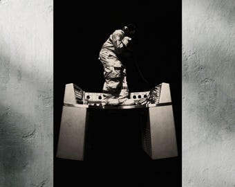 Don Toliver Poster, Octane Vintage Photography Fine Art, Rapper Museum Grade Wall Art, Black and White, Motivational Poster