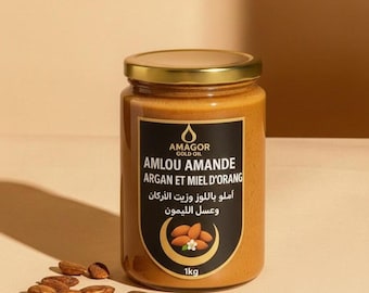 Amlou marocain authentique aux amandes et Miel