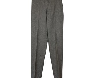 Spodnie damskie Ralph Lauren z filcowanej wełny, Purple Label, Union Vintage, rozmiar 8