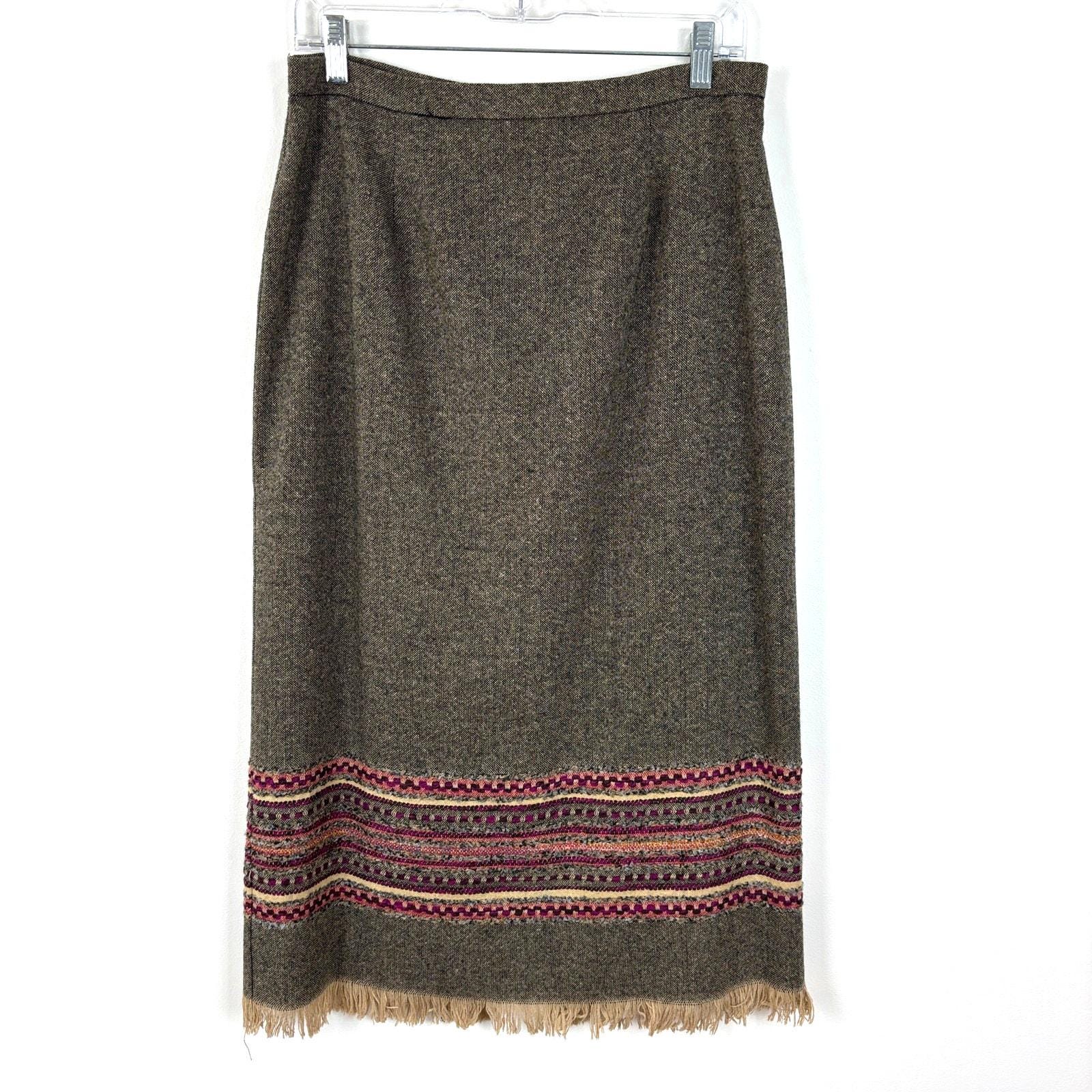 Jupe Sag Harbor Taille Plus 1 - Couleur Marron/brun - Style A-line - Occasion Très Bon état