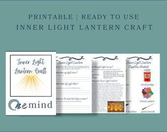 Inner Light Lantern Craft Activity | SEL Confidence Printable (Digital Download)