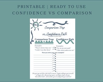 Kids Confidence Worksheet | SEL Activity, Positive Thinking Tool (Printable PDF)