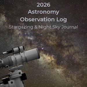 Astronomy Observation Planner | Beginner Stargazing Journal | iPad GoodNotes Digital Planner | Light & Dark Mode