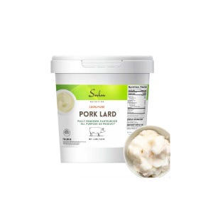 100% Pure Pork Lard-Fully Rendered All Purpose-Keto-Paleo Friendly
