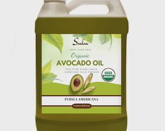 USDA Organic Avocado Oil-Unrefined Cold Pressed