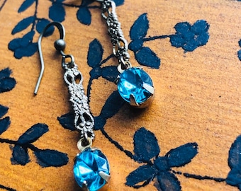 french drop earrings