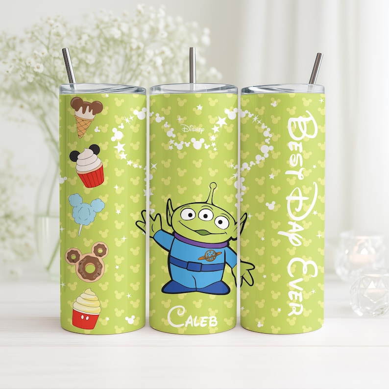 Custom Toy Story Characters Tumbler, Personalized Family Matching Stainless Steel Cup, Disneyland Cruising Drinkware Gift