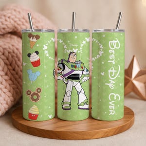 Custom All Disney Characters Tumbler, Personalized Family Matching Stainless Steel Cup, Disneyland Cruising Drinkware Gift