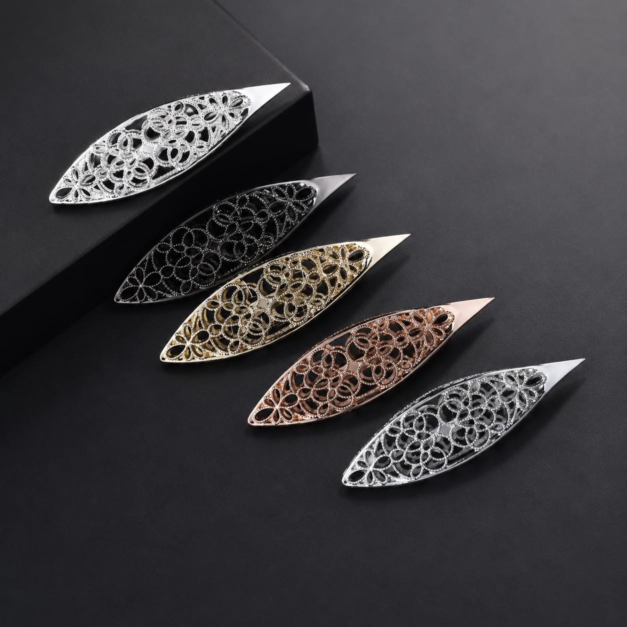 Metal Shuttle Vintage Style Metal Tatting Shuttle, Filigree Lace Making Tool, Rose ...