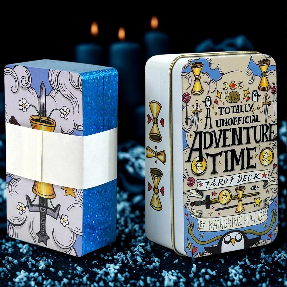 Mazzo Di Tarocchi Adventure Time 78 Carte – Mazzo Decorativo O Regalo Unico Fatto A Mano - Foto 5
