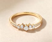 14K Solid Gold Skinny Ring — photo 3