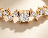 14K Solid Gold Skinny Ring — photo 2