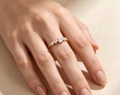 14K Solid Gold Skinny Ring — photo 4