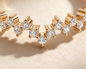 14K Solid Gold Crown Wedding Ring โ photo 4