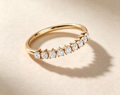 14K Gold Promise Ring — photo 2