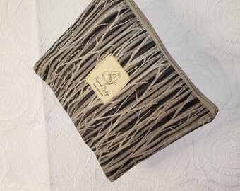 Silver Forest Wristlet