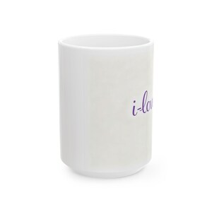 Self Love Mug i-love-me Affirmation Coffee Cup, Minimal Ceramic Gift for Mindful Mornings image 12