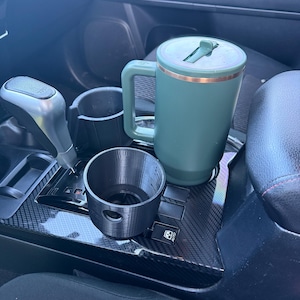 Toyota 4Runner Cup Holder Adapter (2-Pack) – Rigid Replacement Inserts for Gen 5 (2010–2024)