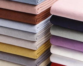 Gewaschenes Baumwoll-Leinen-Mischgewebe Schüttgut, leichtes atmungsaktives Textil für Nähprojekte