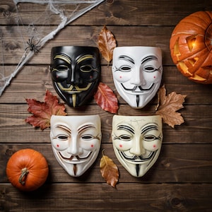 Guy Fawkes Mask - Etsy